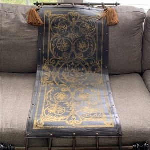 Leather tapestry